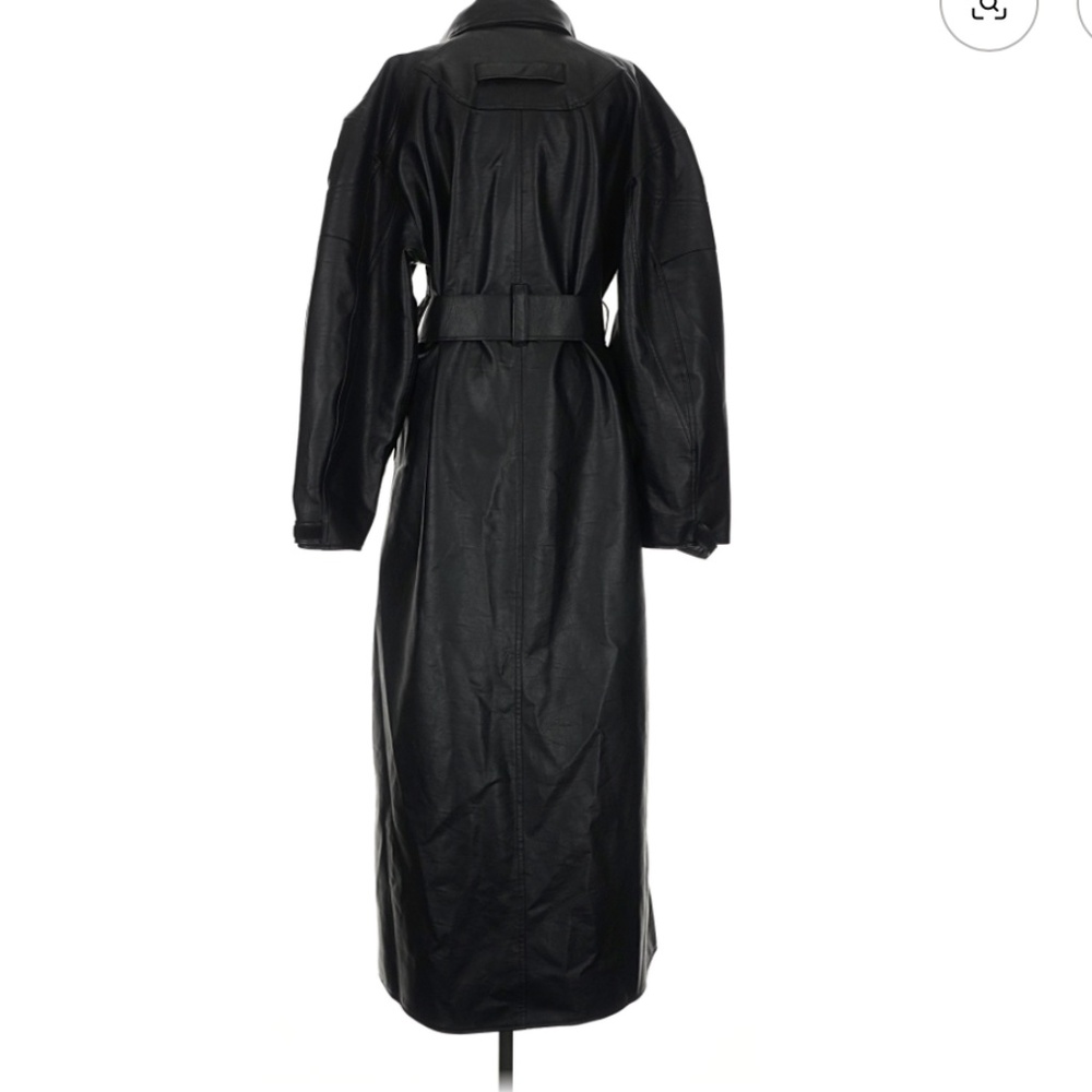 Faux Leather Trench by Khy x Namilla - Picture 4 of 5